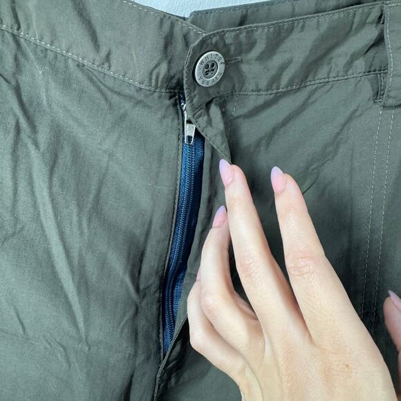 White Sierra Convertible Pants Women XXL Plus Size Green Outdoor Hiking Camping - Picture 5 of 11